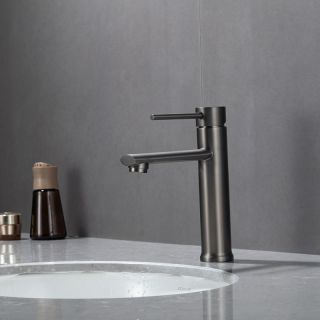 Смеситель для раковины Frap F10899-29 Оружейная сталь